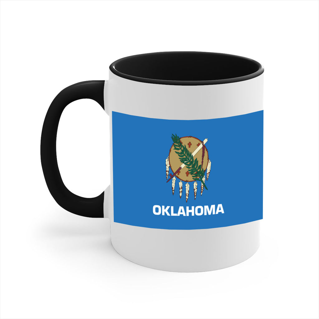 Oklahoma 16#- Us Flags-Mug / Coffee Cup