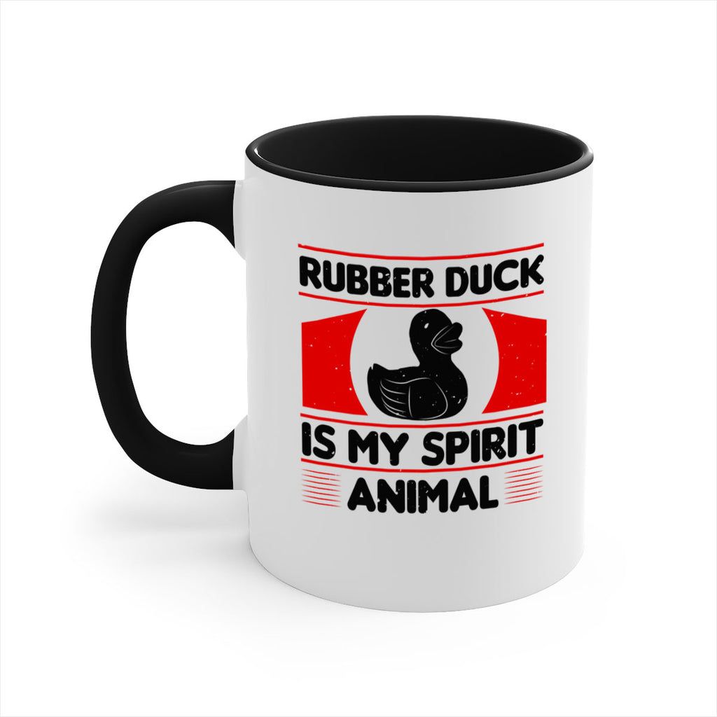 Rubber duck is my spirit animal Style 19#- duck-Mug / Coffee Cup