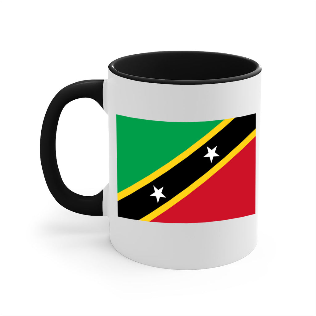 Saint Kitts and Nevis 52#- world flag-Mug / Coffee Cup