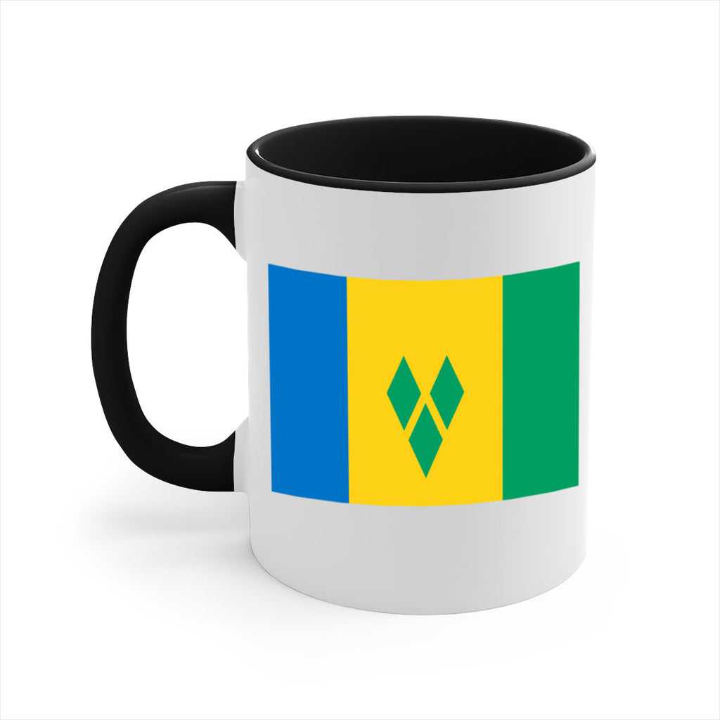 Saint Vincent and the Grenadines 50#- world flag-Mug / Coffee Cup