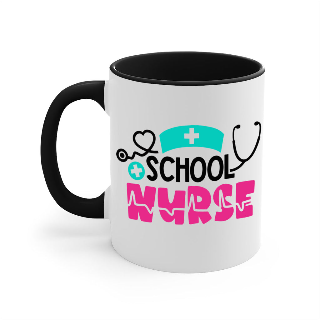 School Nurse Style Style 50#- nurse-Mug / Coffee Cup