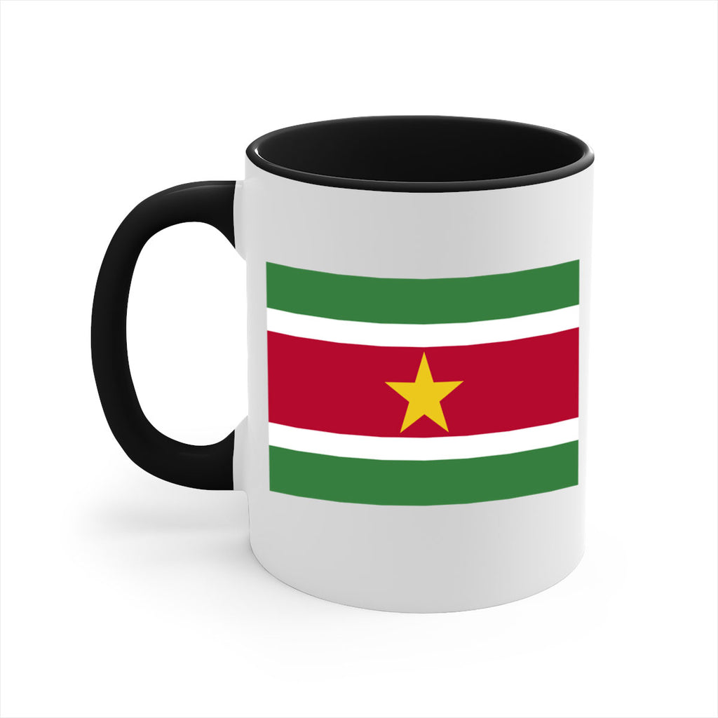 Suriname 30#- world flag-Mug / Coffee Cup