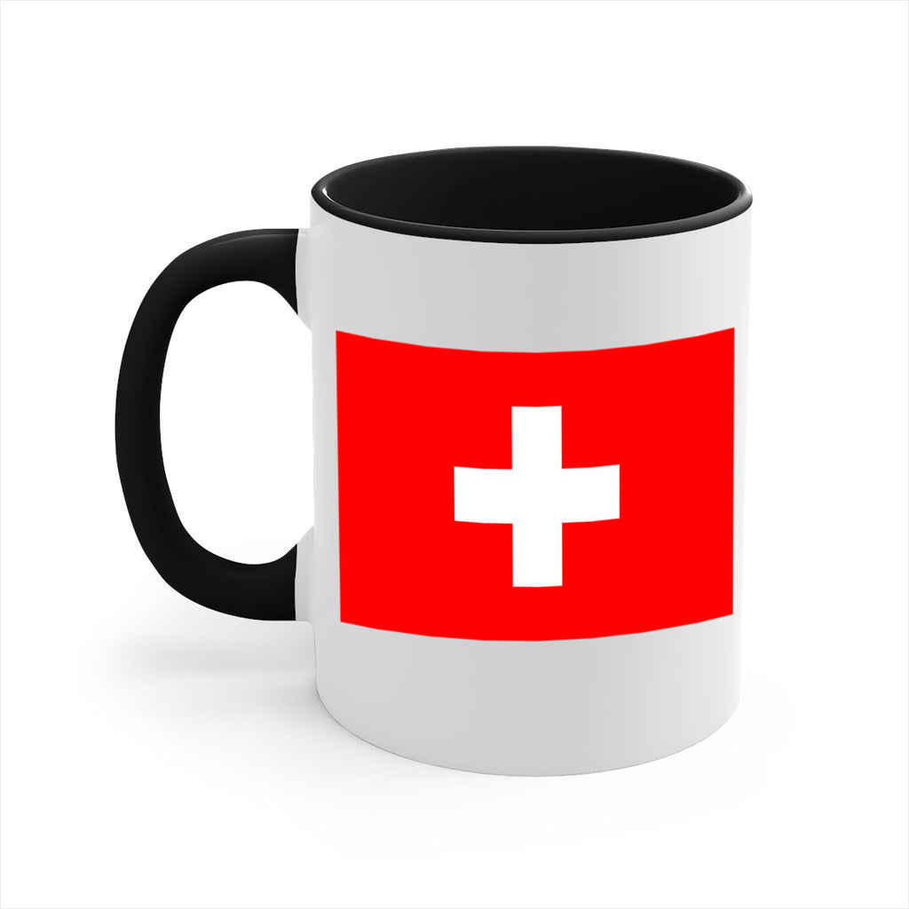 Switzerland 28#- world flag-Mug / Coffee Cup