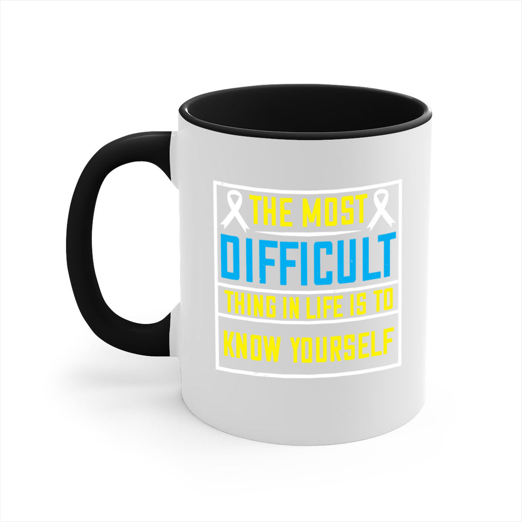 The most difficult thing in life is to know yourself Style 16#- Self awareness-Mug / Coffee Cup