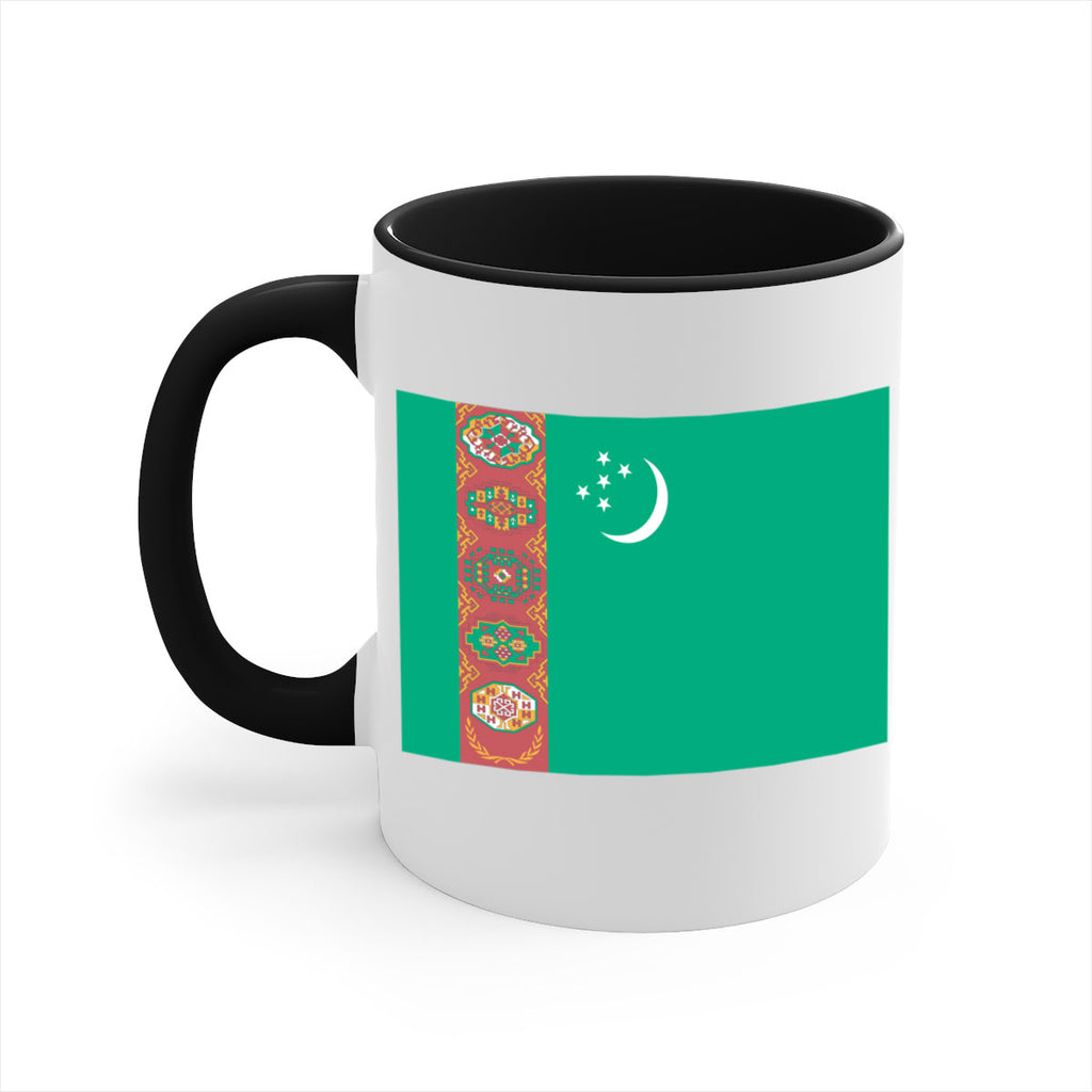 Turkmenistan 16#- world flag-Mug / Coffee Cup