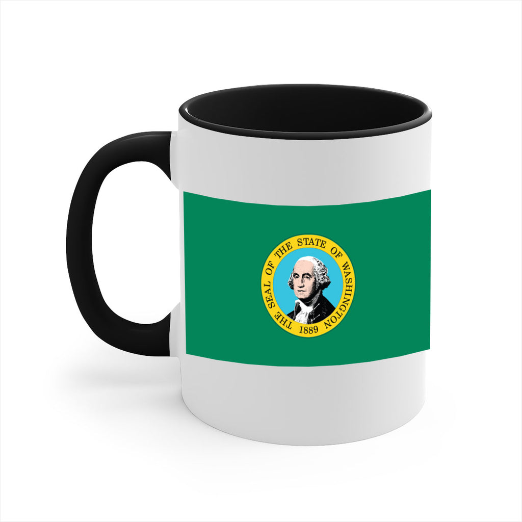 Washington 4#- Us Flags-Mug / Coffee Cup