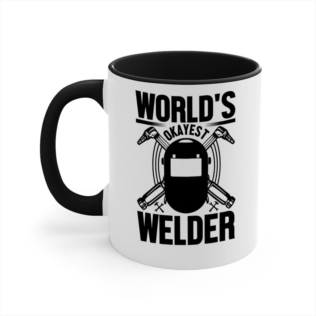 Worlds okayest Style 1#- welder-Mug / Coffee Cup