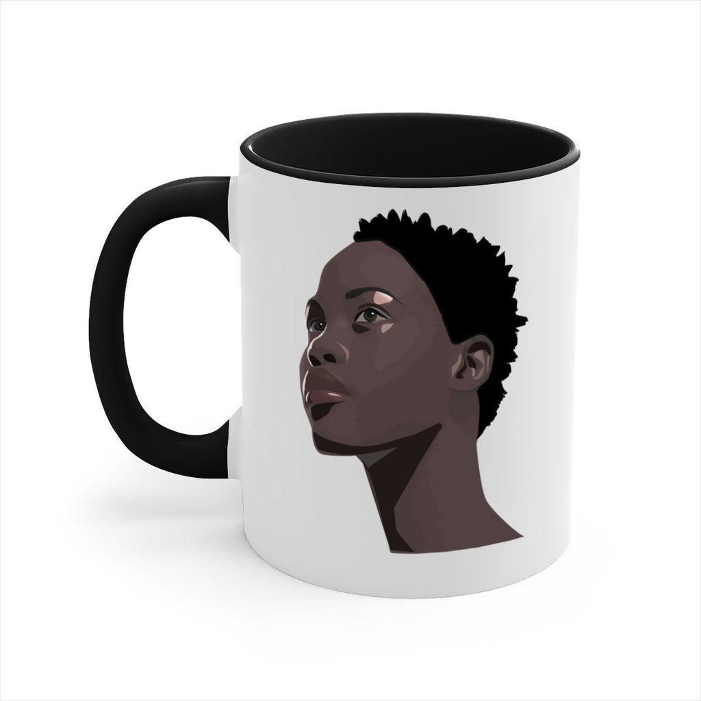 african woman portrait 88#- Black women - Girls-Mug / Coffee Cup