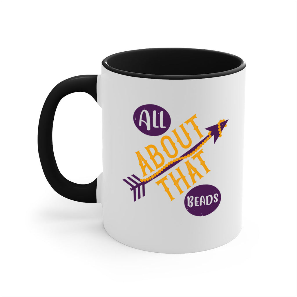 all about that beads 62#- mardi gras-Mug / Coffee Cup