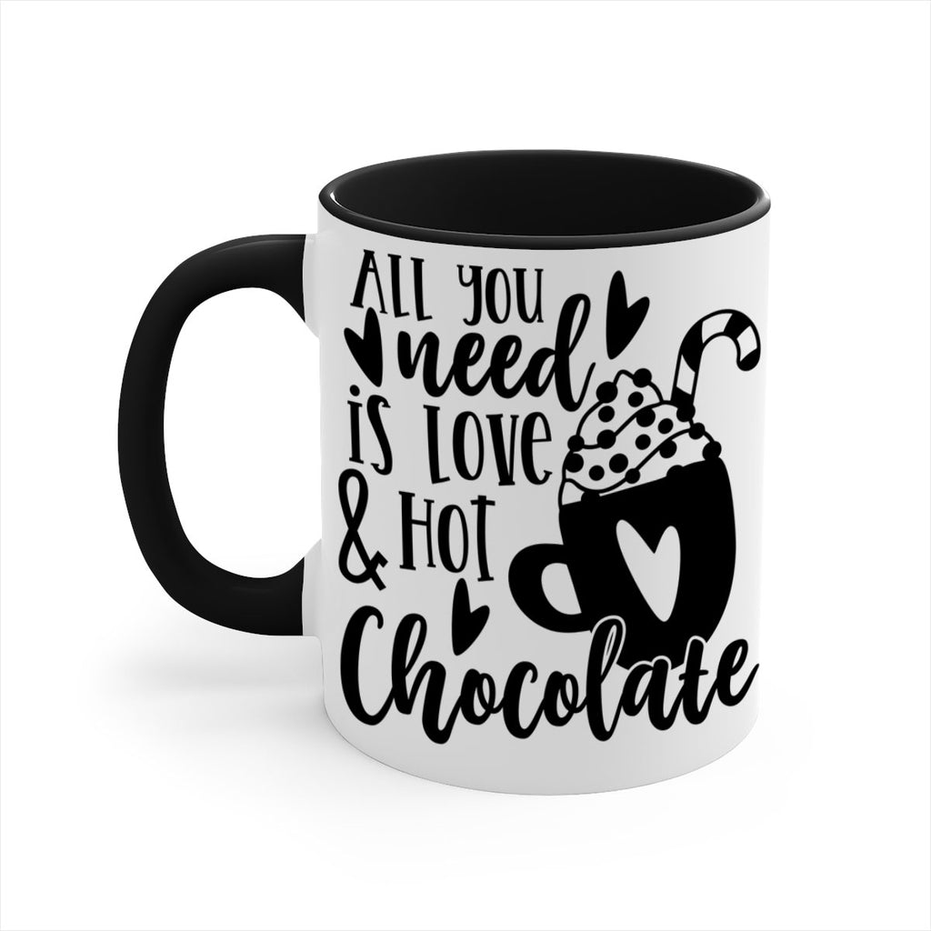 all you need is love and hot chocolate style 49#- christmas-Mug / Coffee Cup