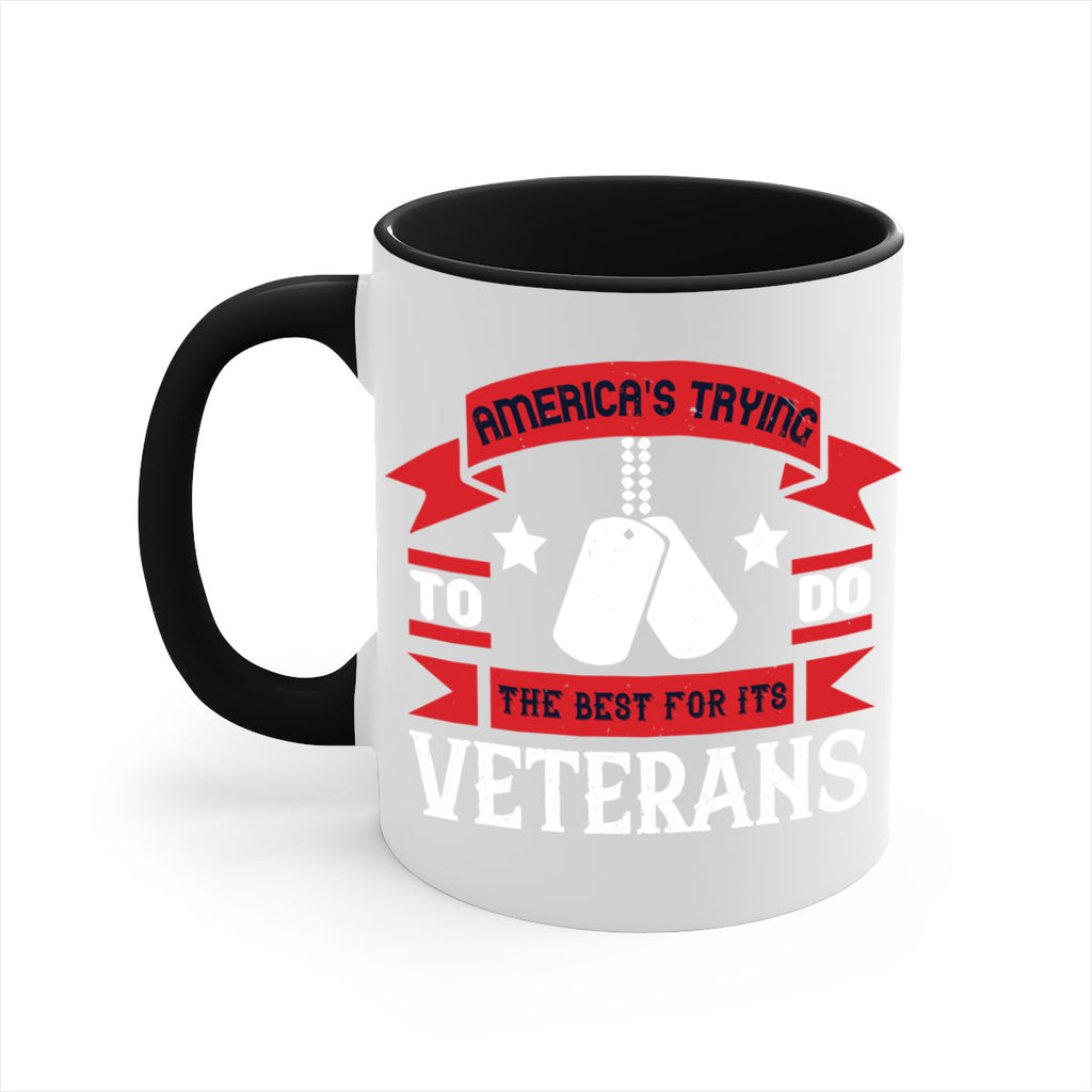 americas trying to do the best for its veteran 78#- veterns day-Mug / Coffee Cup