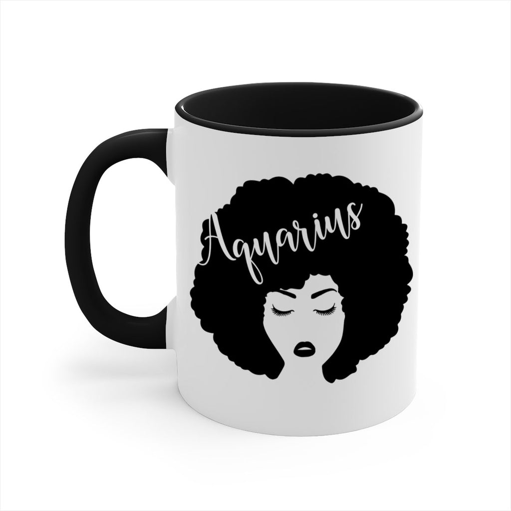 aquarius62#- Black women - Girls-Mug / Coffee Cup
