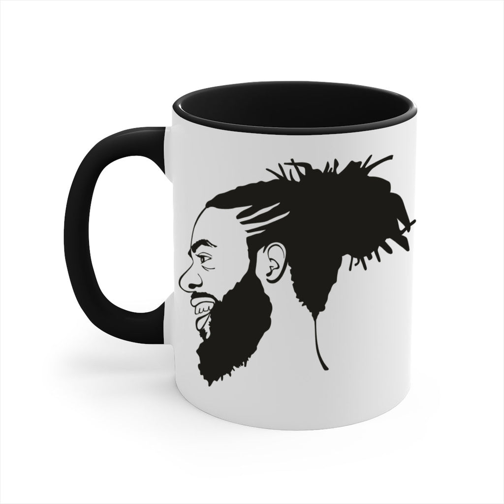 beardman 45#- Black men - Boys-Mug / Coffee Cup