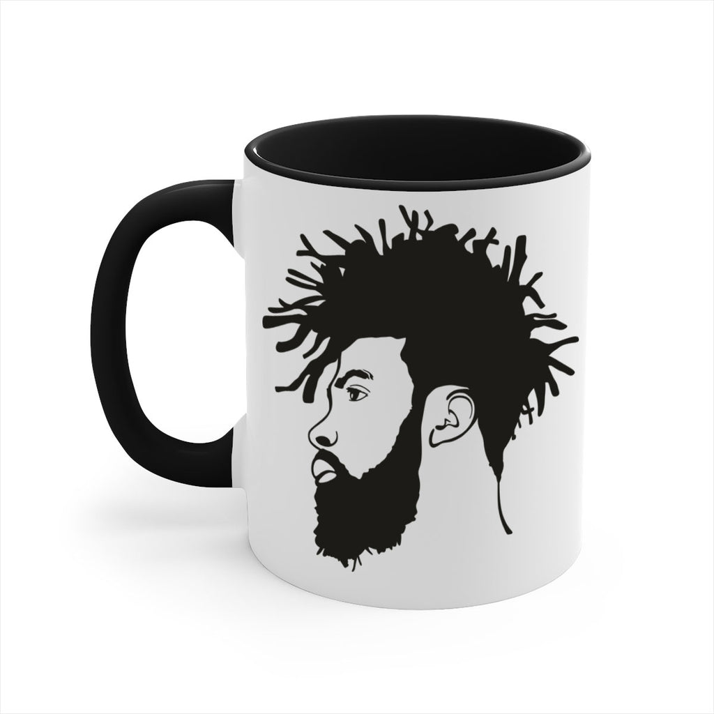 beardman 46#- Black men - Boys-Mug / Coffee Cup