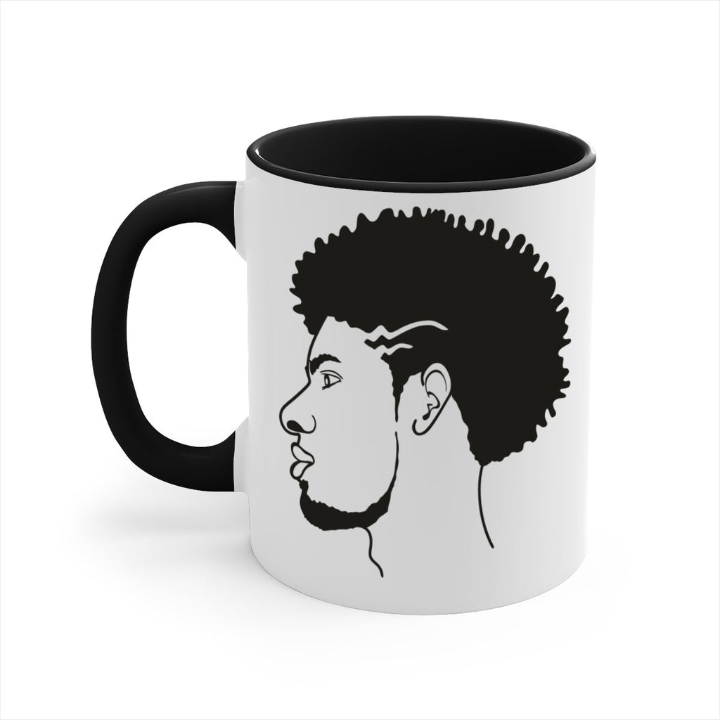 beardman 47#- Black men - Boys-Mug / Coffee Cup