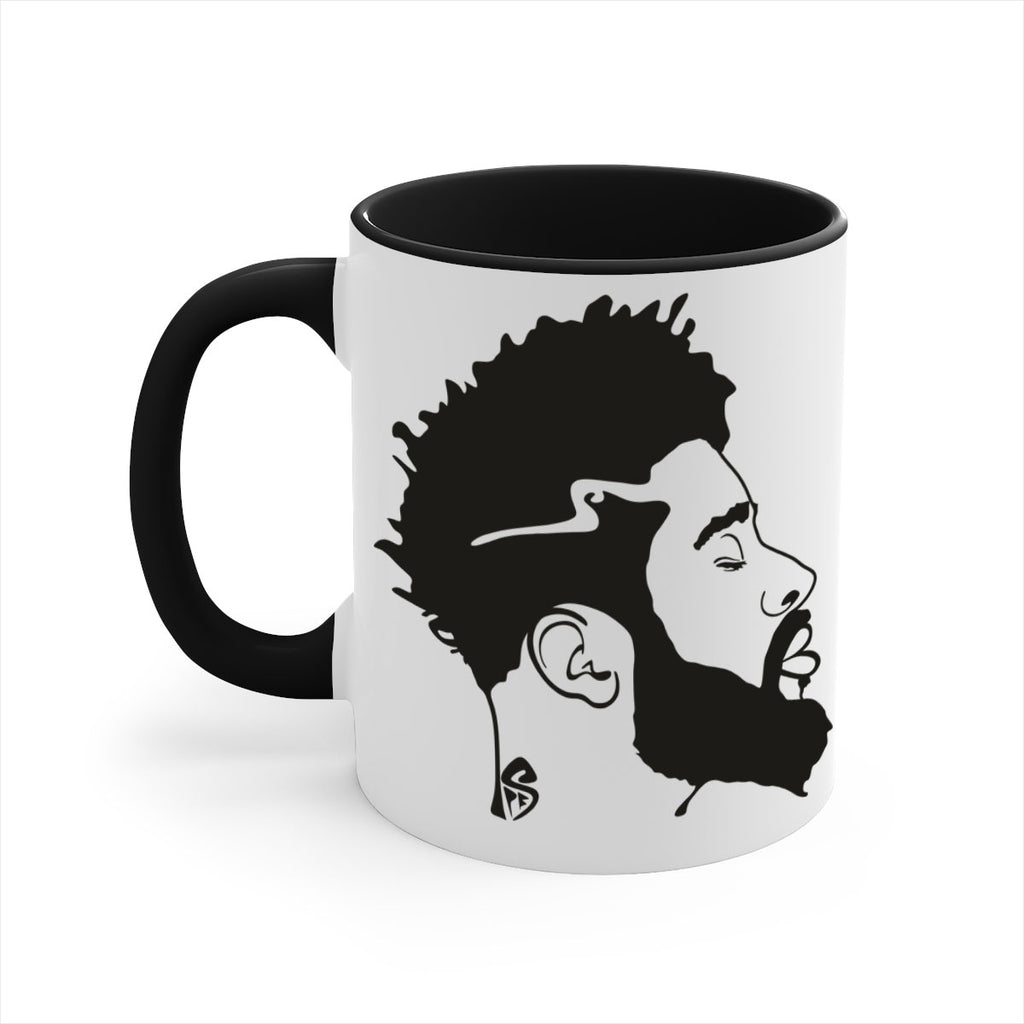 beardman 59#- Black men - Boys-Mug / Coffee Cup