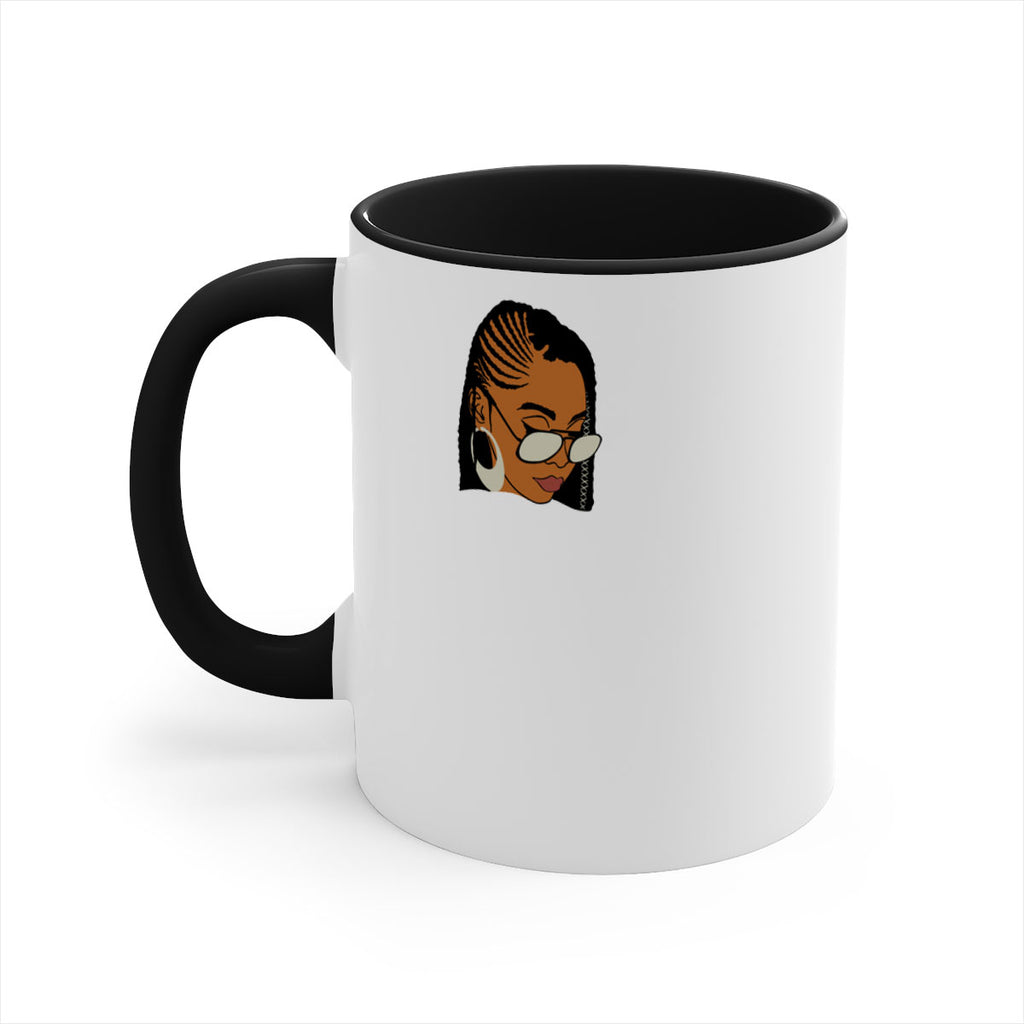 black afro 39#- Black women - Girls-Mug / Coffee Cup