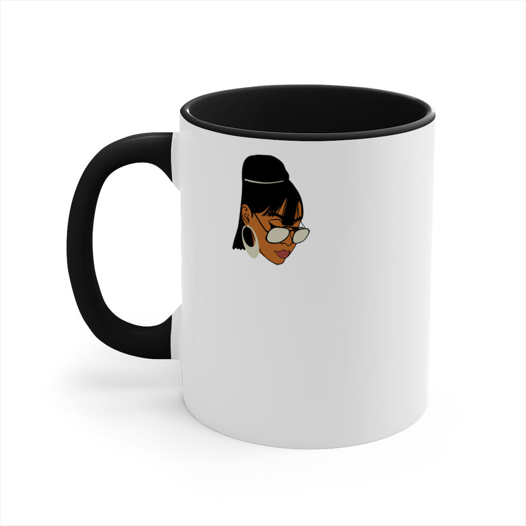 black afro 40#- Black women - Girls-Mug / Coffee Cup