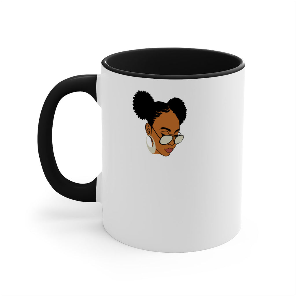 black afro 41#- Black women - Girls-Mug / Coffee Cup
