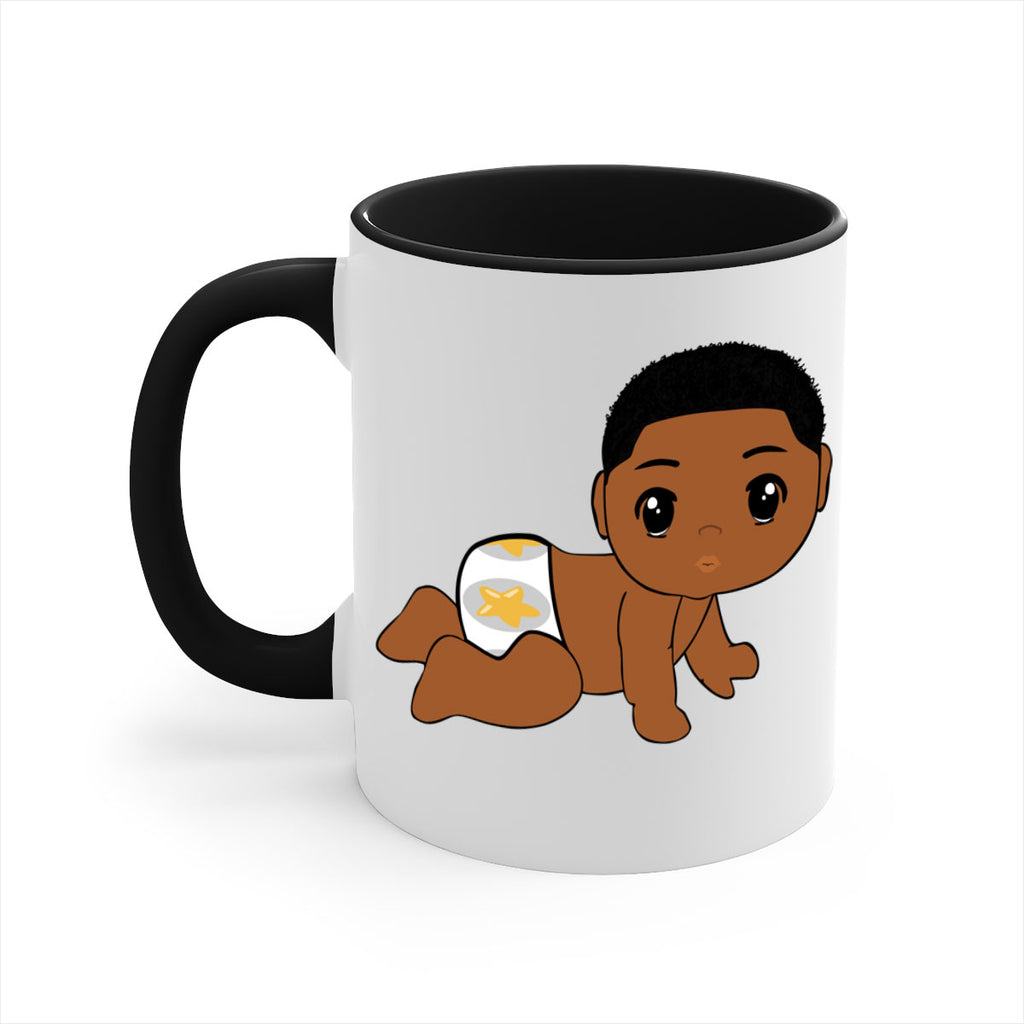 black baby boy 3#- Black men - Boys-Mug / Coffee Cup