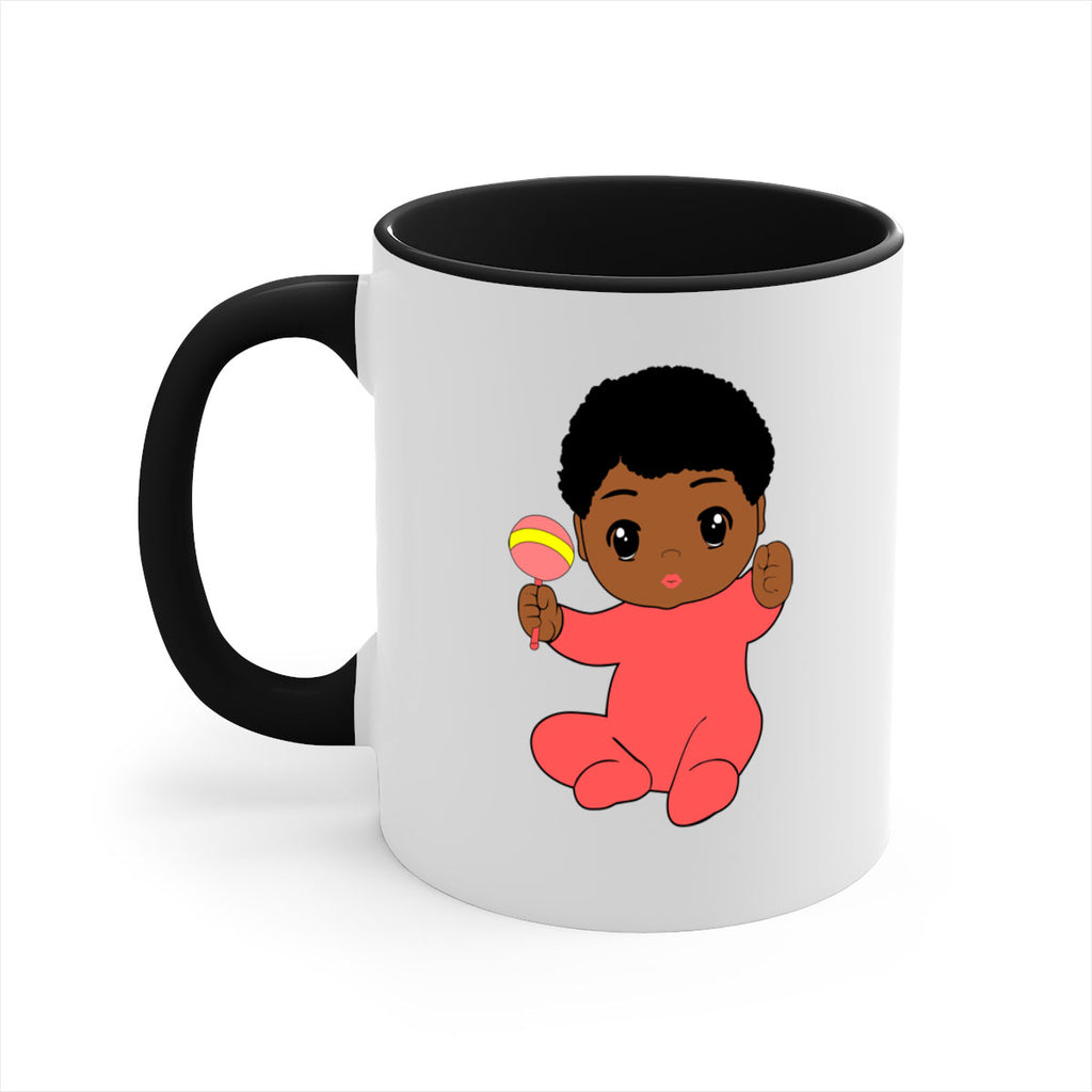 black baby boy 4#- Black men - Boys-Mug / Coffee Cup