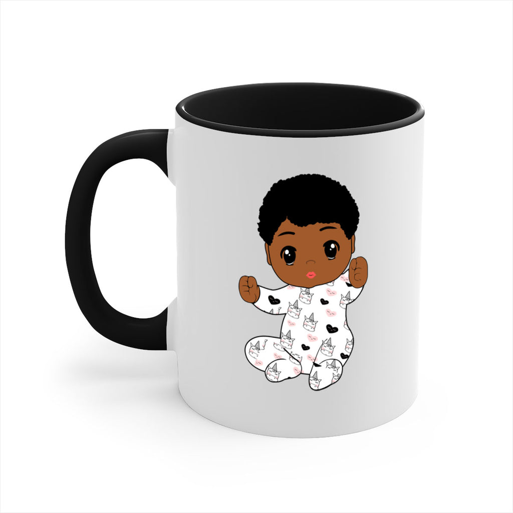 black baby boy 8#- Black men - Boys-Mug / Coffee Cup