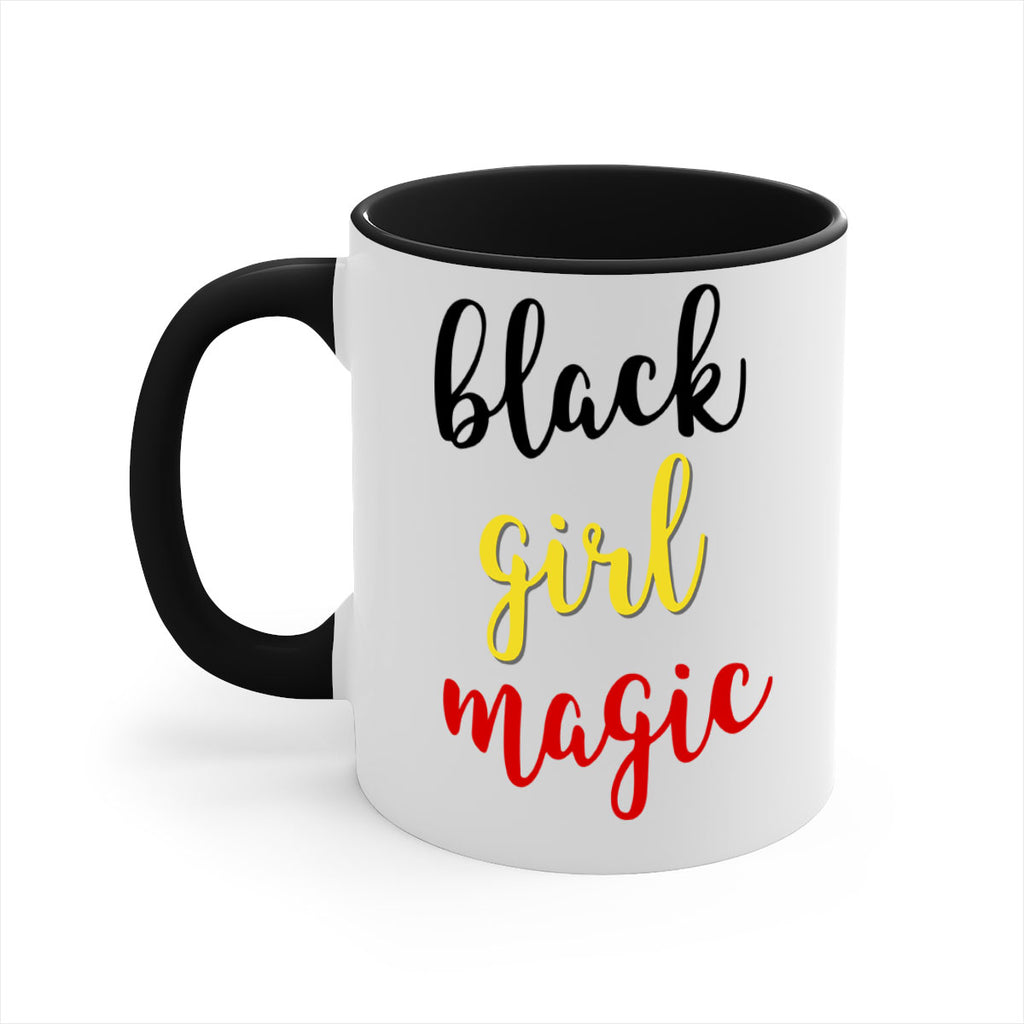 black girl magic color 246#- black words - phrases-Mug / Coffee Cup