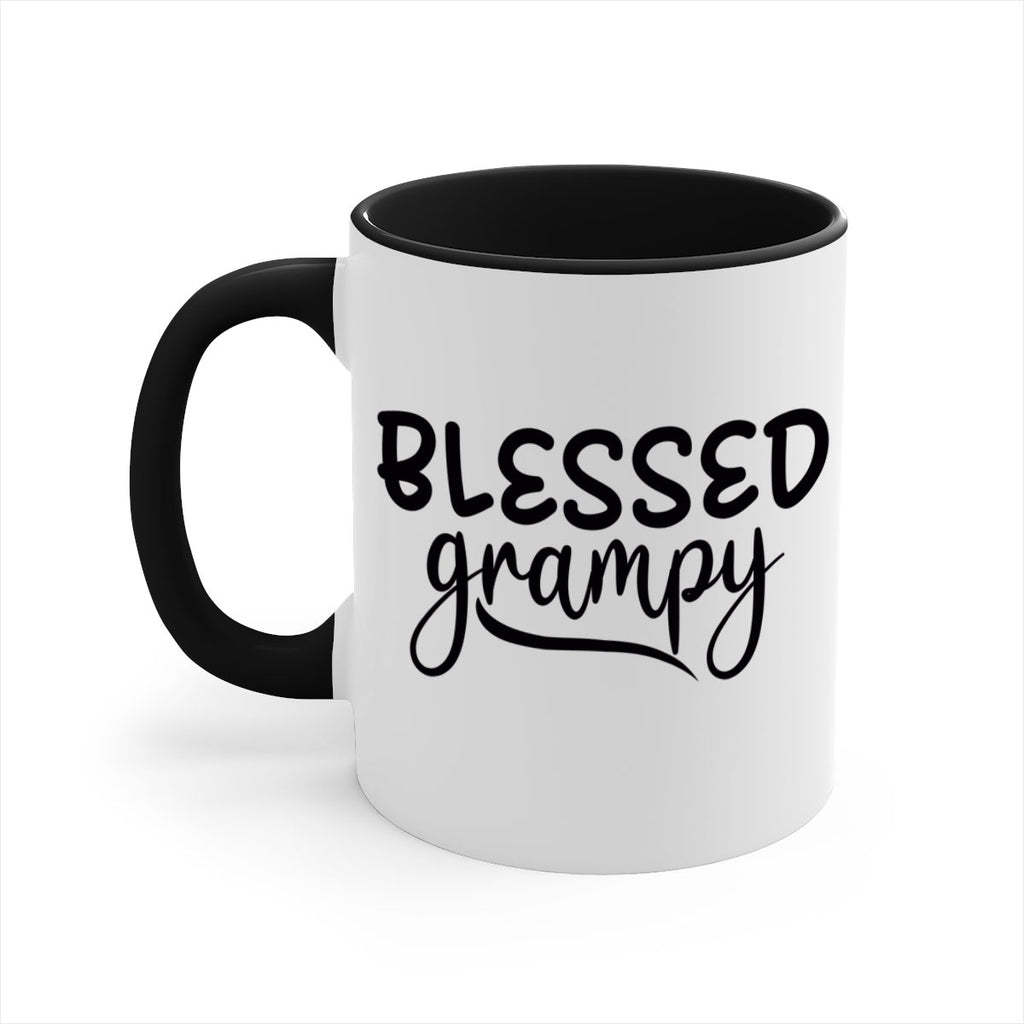 blessed grampy 77#- grandpa-Mug / Coffee Cup