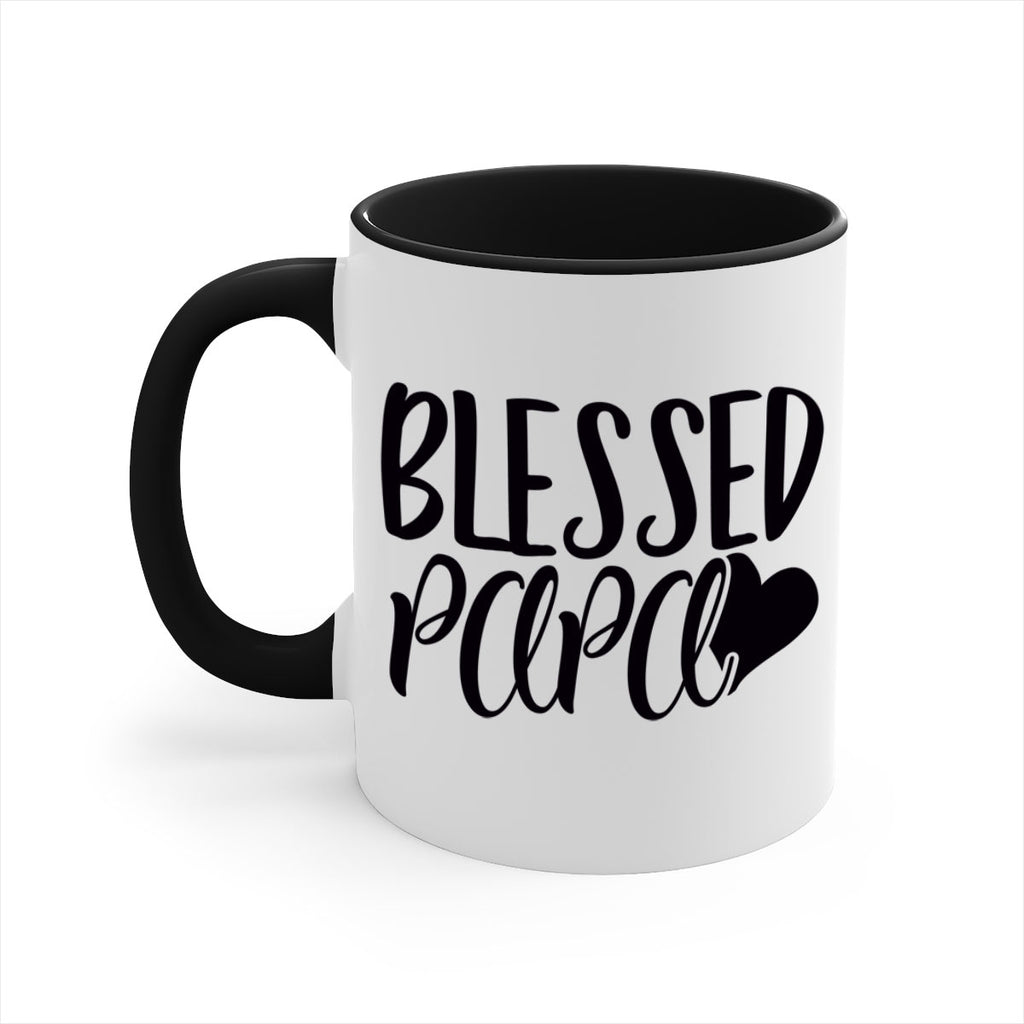 blessed papa 70#- grandpa-Mug / Coffee Cup