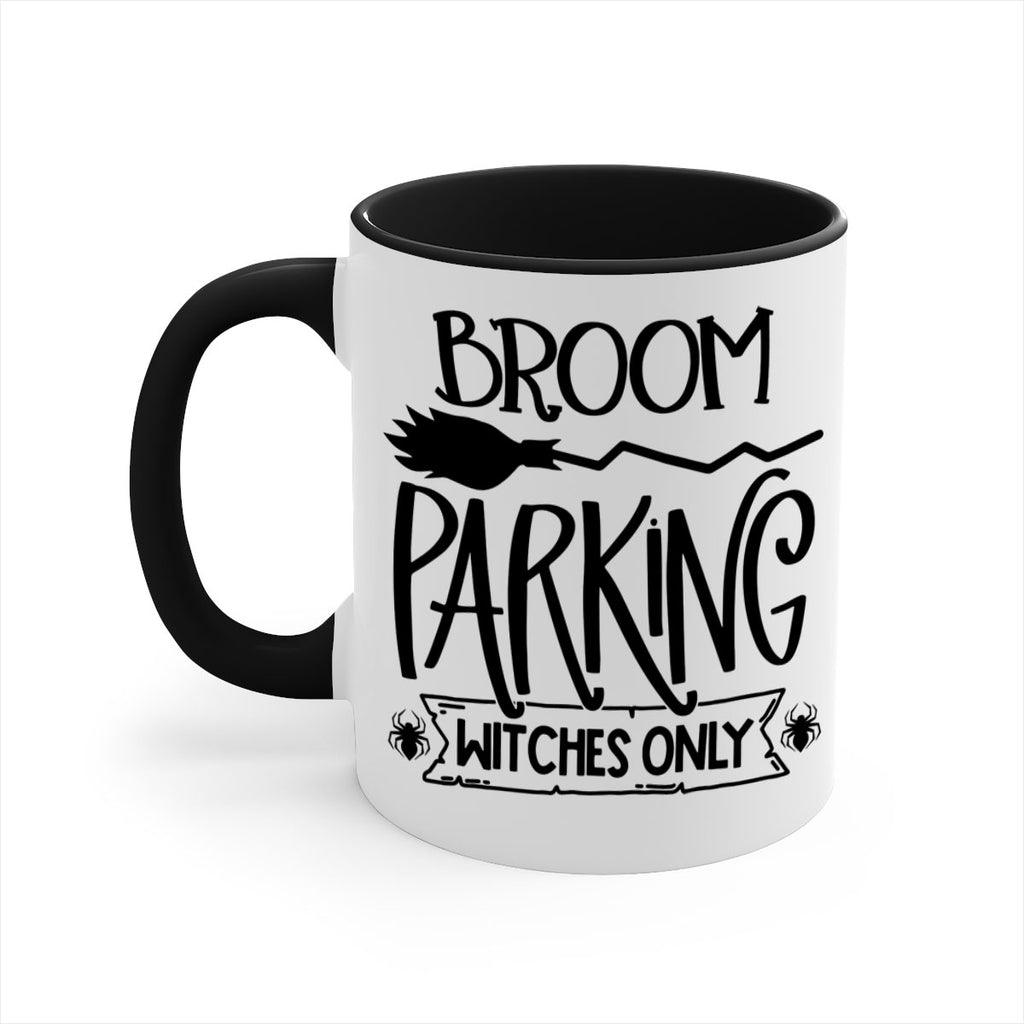 broom parking witches only 84#- halloween-Mug / Coffee Cup