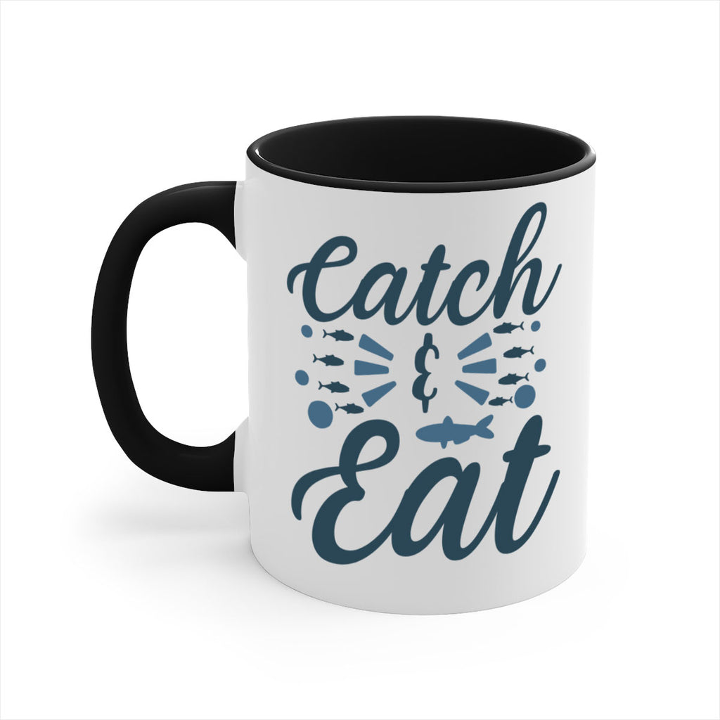 catch eat 173#- fishing-Mug / Coffee Cup