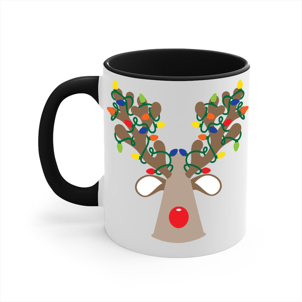 christmas reindeer antler cheer style 116#- christmas-Mug / Coffee Cup