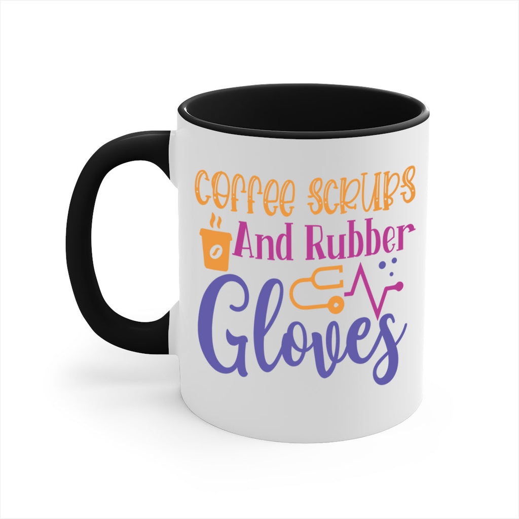 coffee scrubs and rubber gloves Style Style 211#- nurse-Mug / Coffee Cup