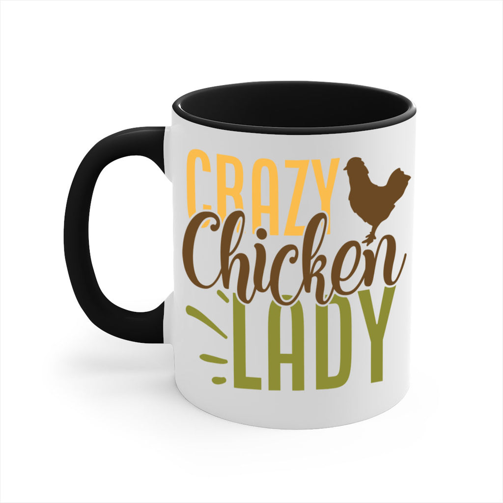 crazy chicken lady 18#- Farm and garden-Mug / Coffee Cup