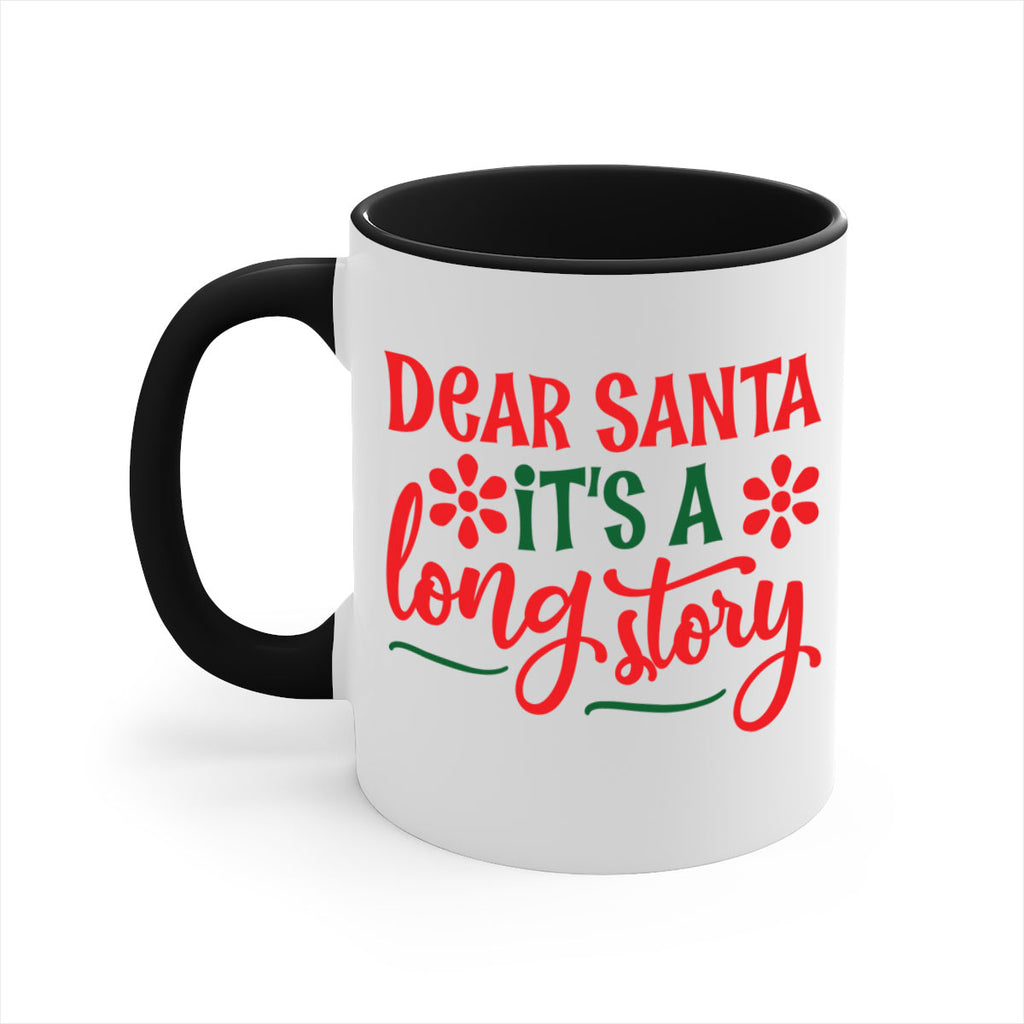 dear santa its a long story style 174#- christmas-Mug / Coffee Cup