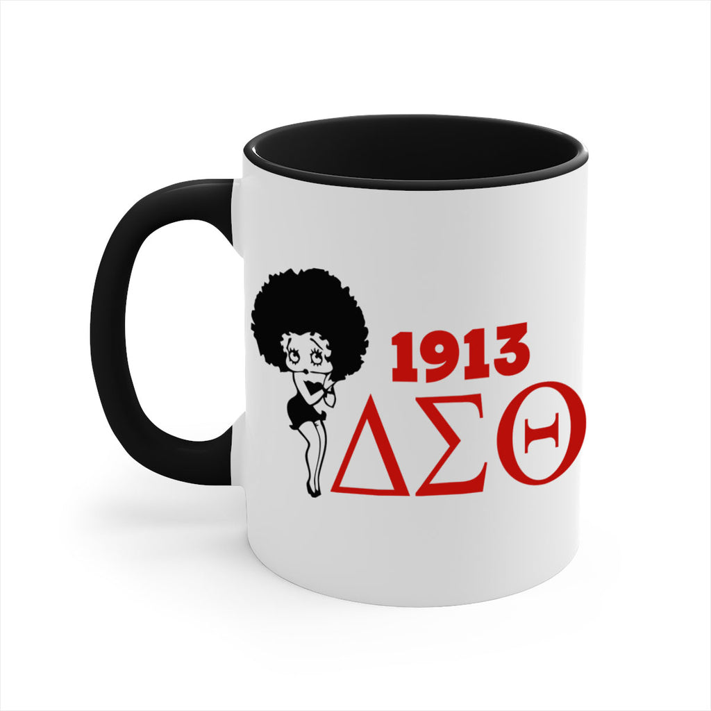 delta sigma theta 4#- black words - phrases-Mug / Coffee Cup