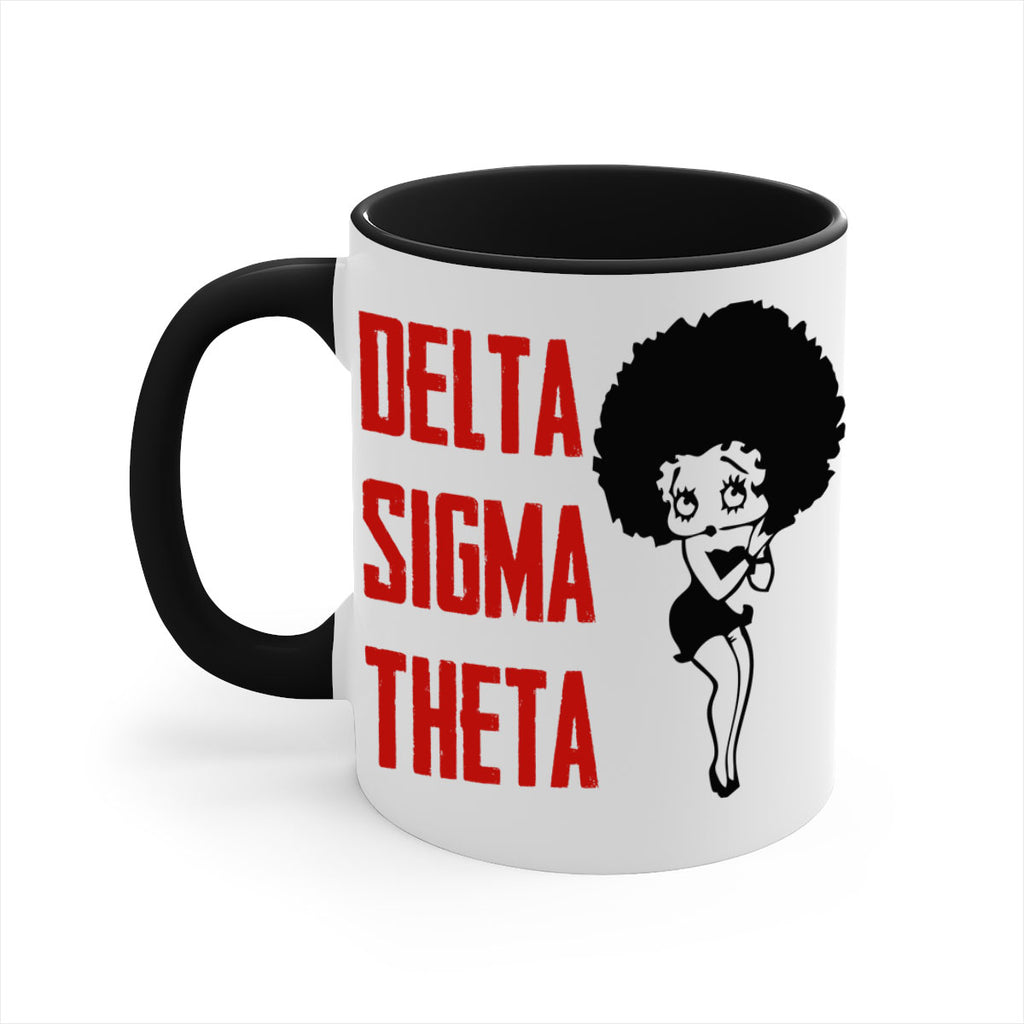 delta sigma theta 5#- black words - phrases-Mug / Coffee Cup