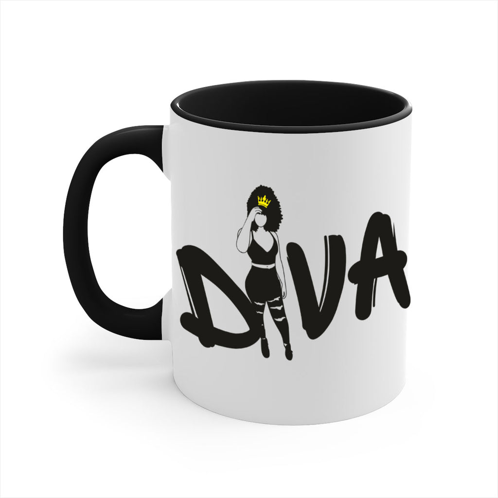 diva 6#- Black women - Girls-Mug / Coffee Cup