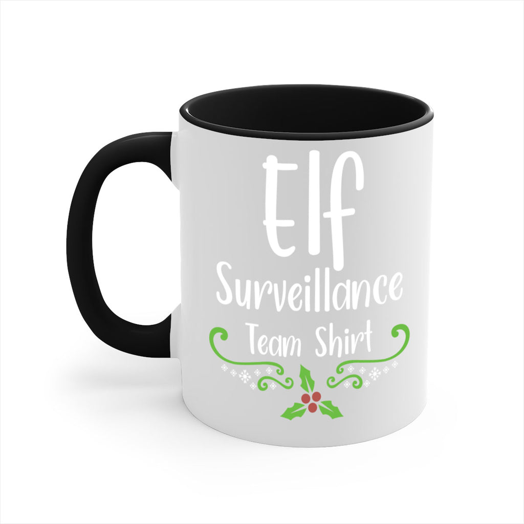 elf surveillance team shirt style 196#- christmas-Mug / Coffee Cup