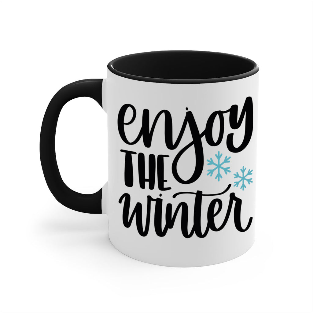 enjoy the winter 155#- christmas-Mug / Coffee Cup