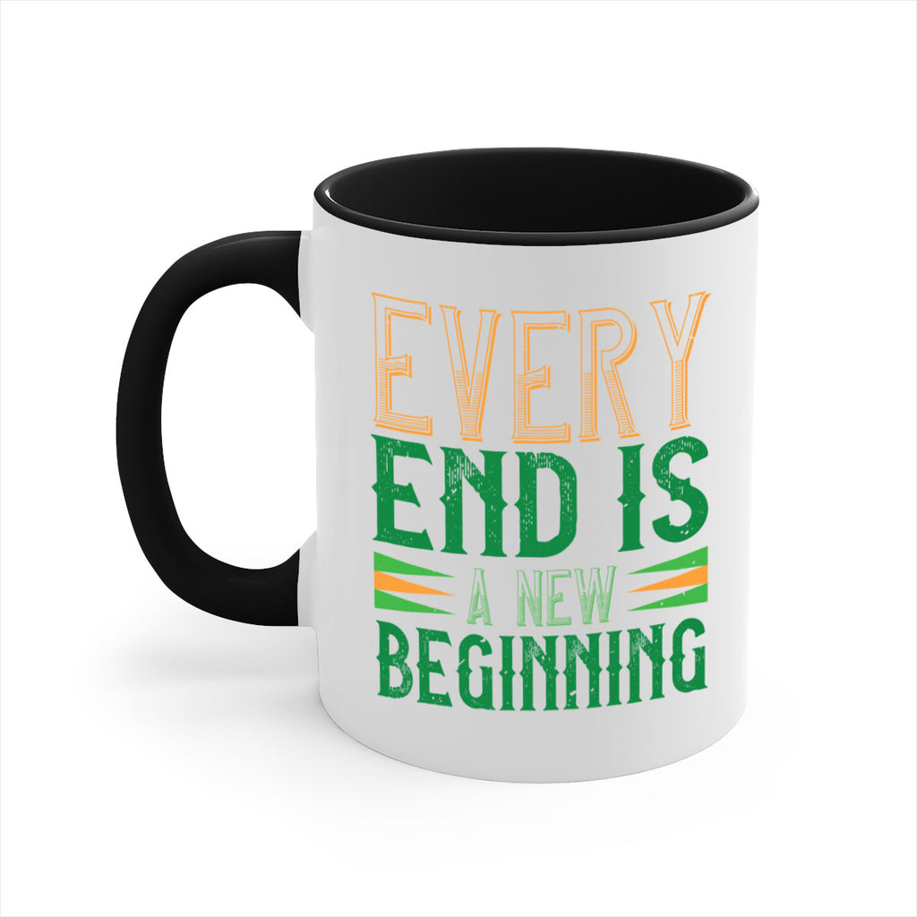 every end is a new beginning Style 138#- St Patricks Day-Mug / Coffee Cup