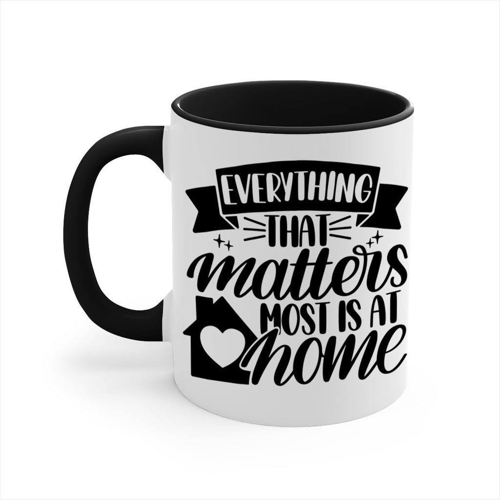 everything that matters most is at home 20#- home-Mug / Coffee Cup