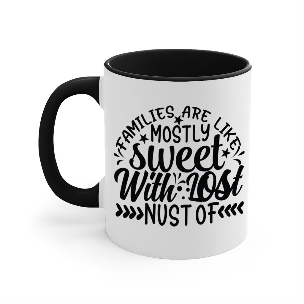 families are like mostly sweet with lost nust of 41#- Family-Mug / Coffee Cup