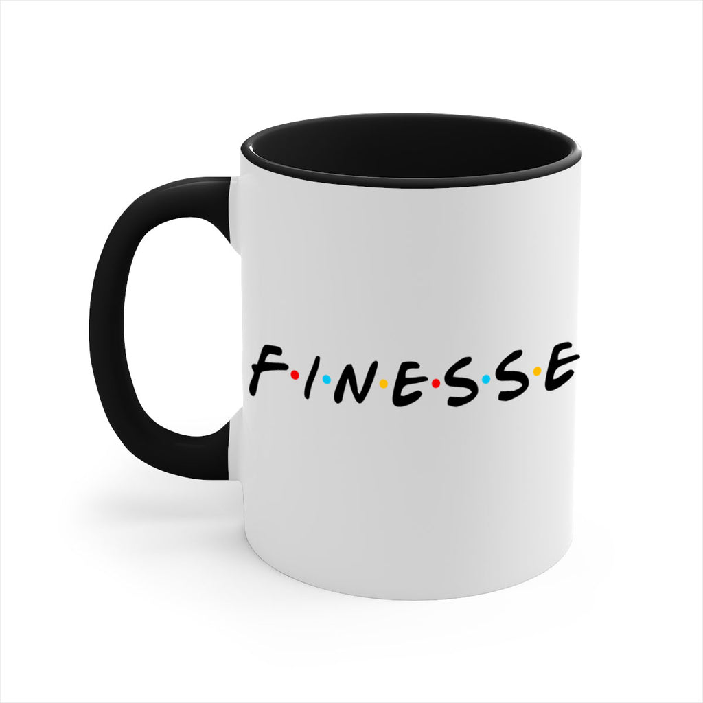 finesse 156#- black words - phrases-Mug / Coffee Cup