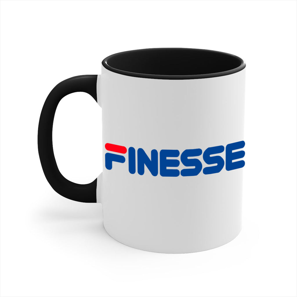 finesse 157#- black words - phrases-Mug / Coffee Cup