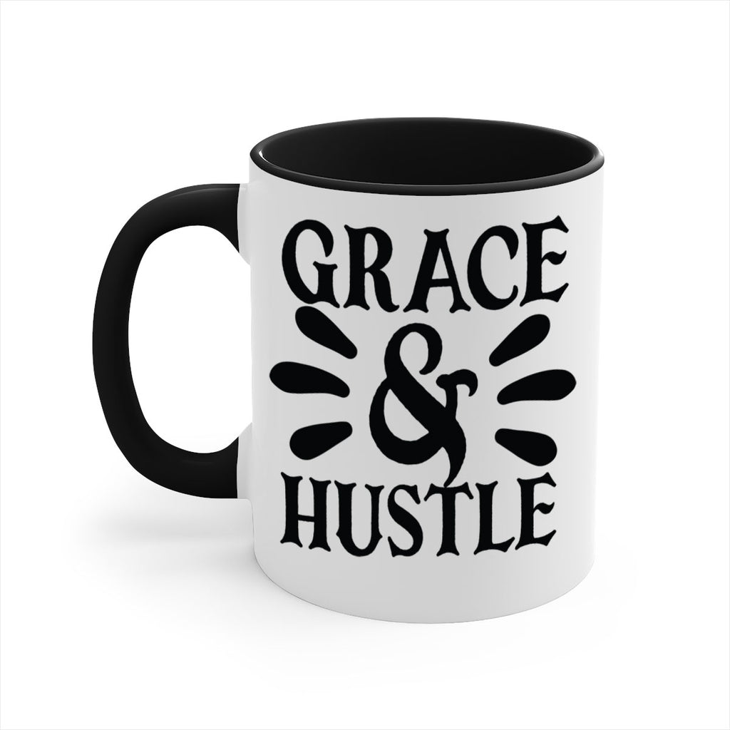 grace hustle Style 111#- motivation-Mug / Coffee Cup