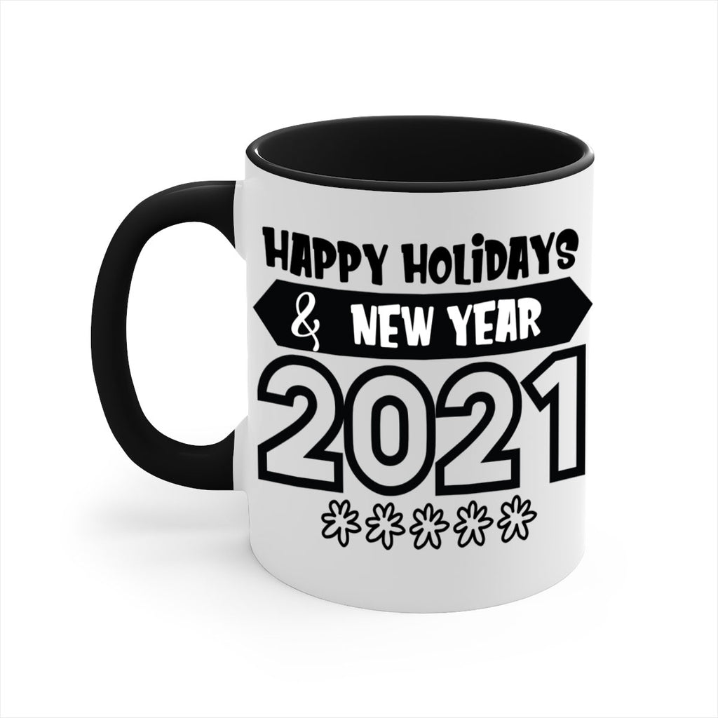 happy holidays new year style 257#- christmas-Mug / Coffee Cup