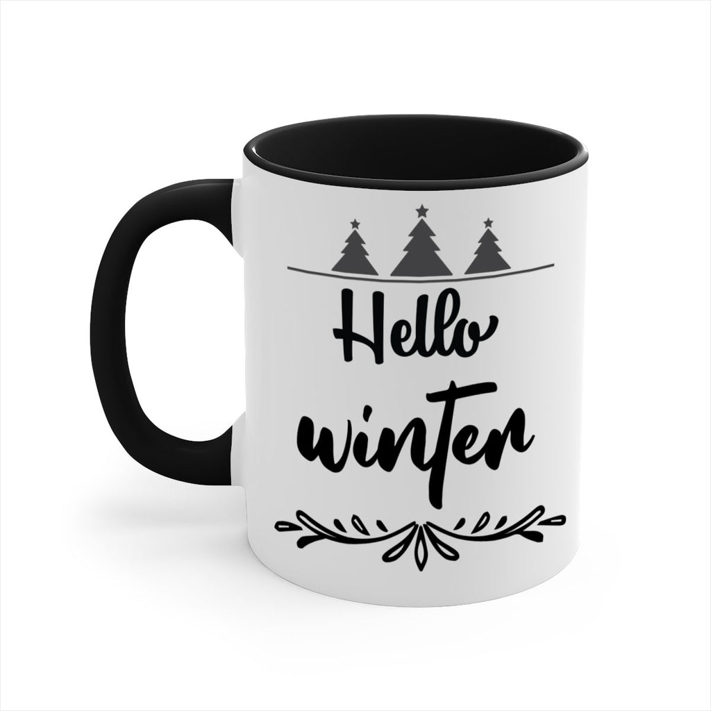 hello winter style 287#- christmas-Mug / Coffee Cup