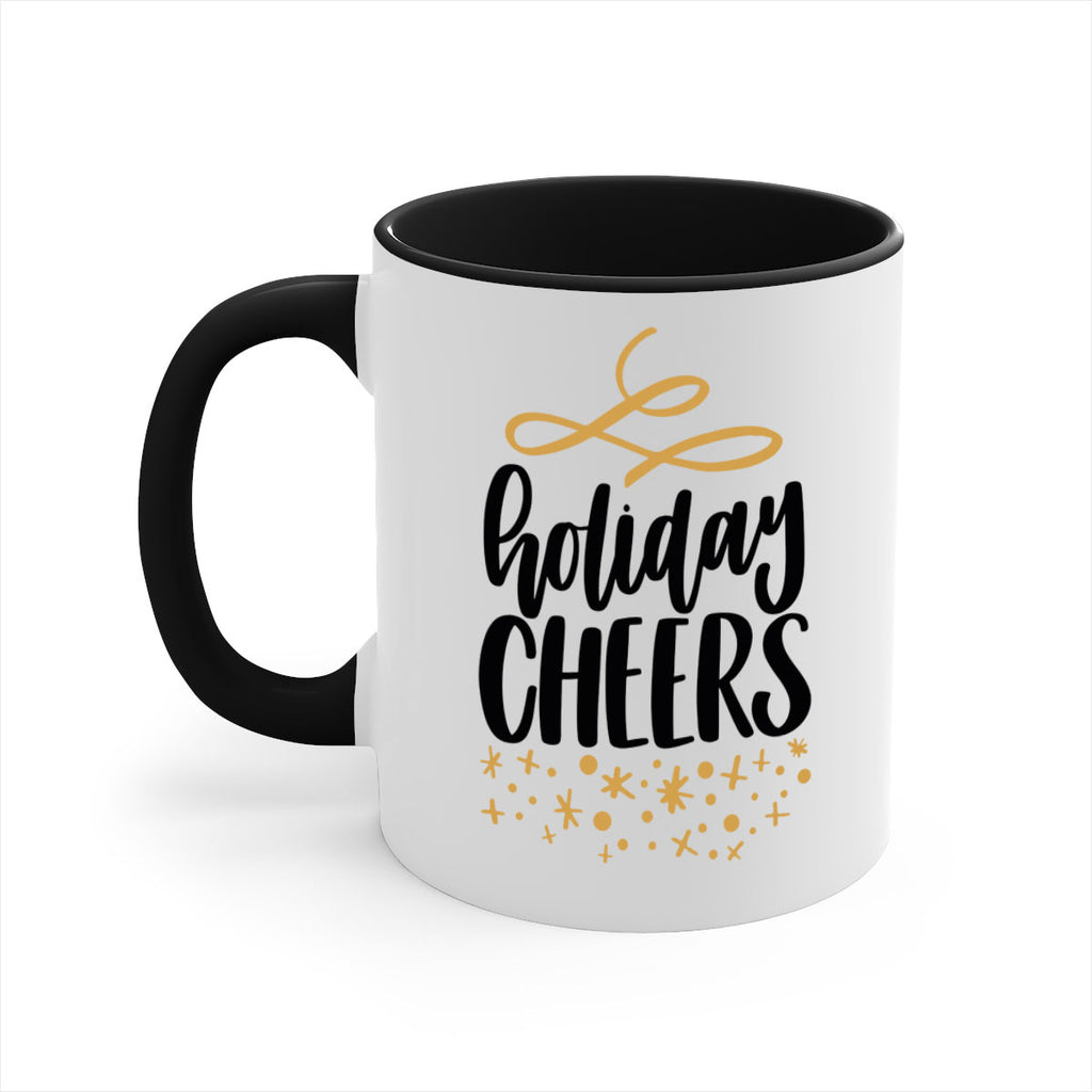 holiday cheers gold 140#- christmas-Mug / Coffee Cup