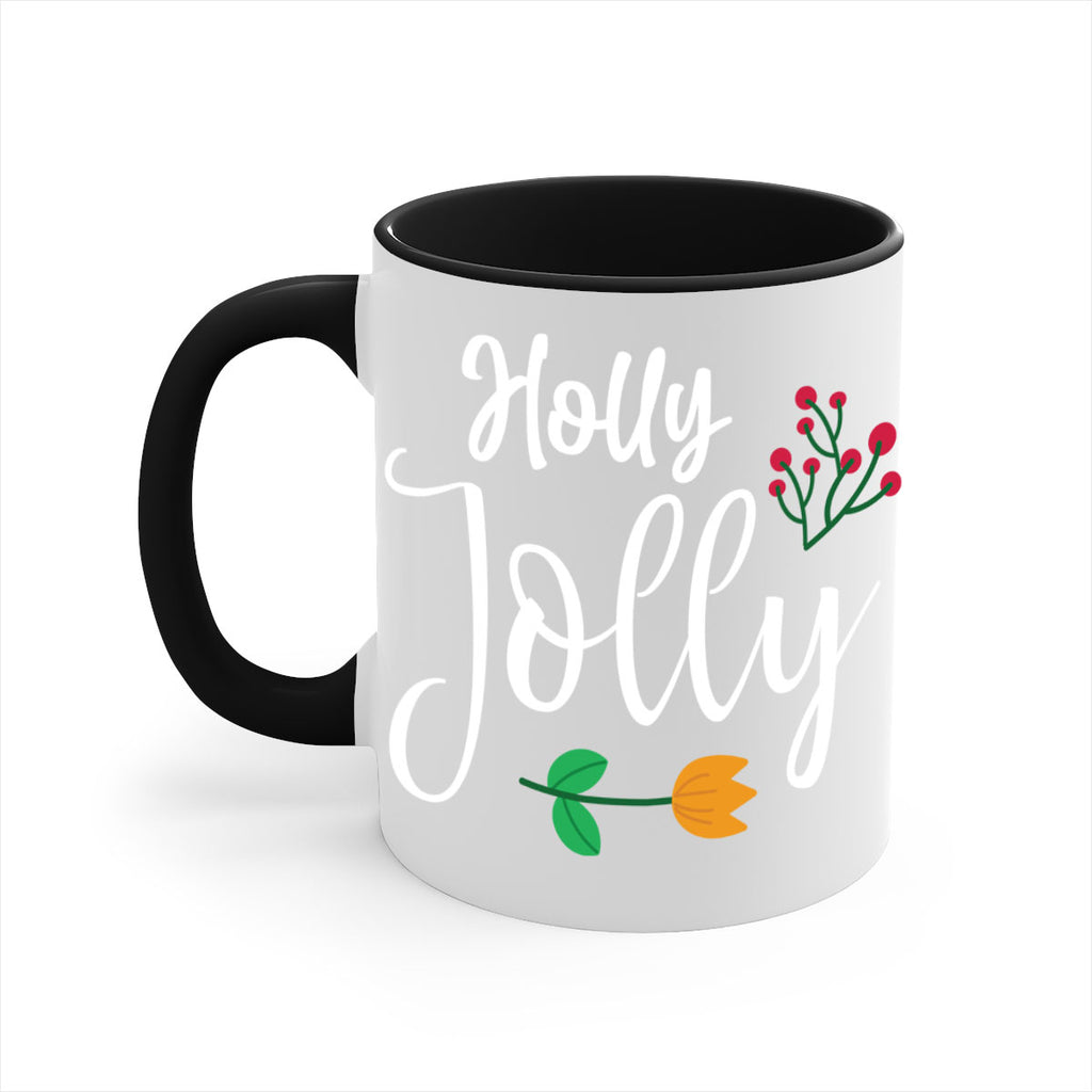 holly jolly style 299#- christmas-Mug / Coffee Cup